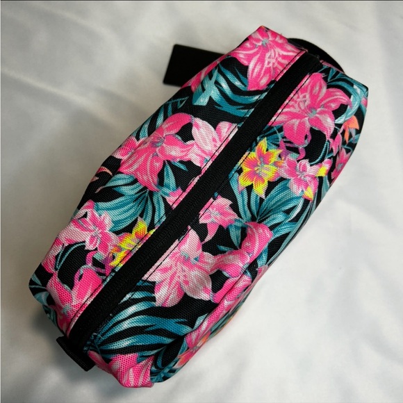 Hurley Floral Print Cosmetic Bag - Picture 5 of 13